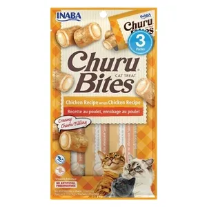Inaba Churu BITES Chicken Recipe Cat Snack - 3 Piece