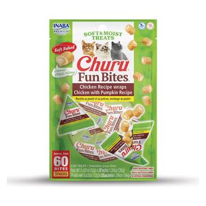 Inaba Churu Fun Bites Chicken Cat Snack - 3 Pieces