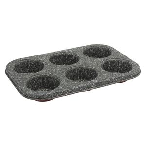  Tognana w444433ggbo - Sweet Cherry Donut Pan - 6 Cavity Granite Non-Stick Professional Bakeware 