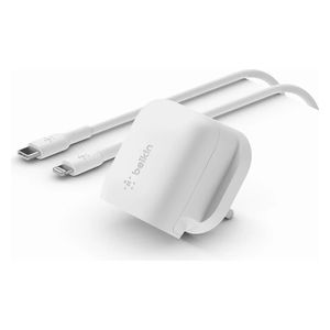  Belkin WCA006my1MWH-B5 - Charger - 1 Port - 20W - White 