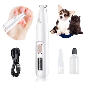  Oneisall - Precision Pet Trimmer - With LED Light - White 