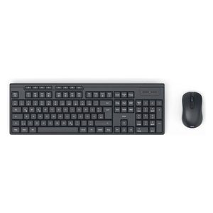  Hama WKM-200 Wireless Keyboard and Mouse Set- D3173056 - Black 