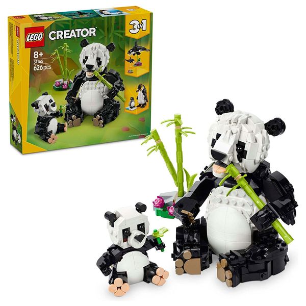 LEGO Creator 3 in 1 Wild Animals: Panda Family Playset