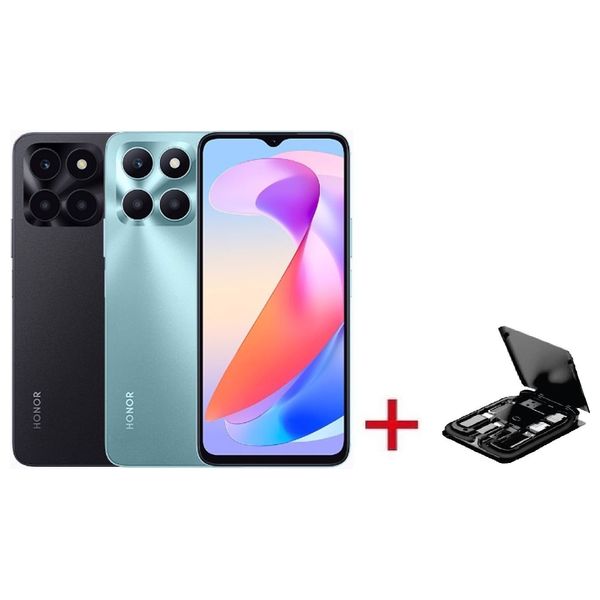 هونر X6a - دبل سيم - 128/4GB كيكابايت + كيبل