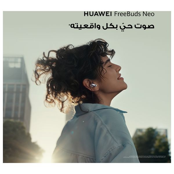 Huawei FreeBuds Neo Earbuds - 40 hours - Smart Dual Noise Cancellation - IP55 - Bluetooth 6.0 + Case - Pre Order