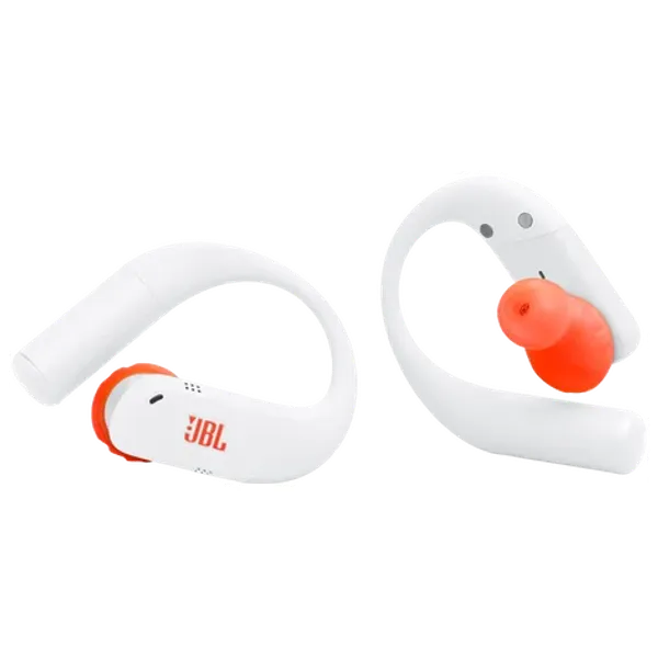  JBL Endurance Peak 4 - True Wireless Sports Headphones - 48 Hour Battery - IP68 - Bluetooth 5.4 - White 