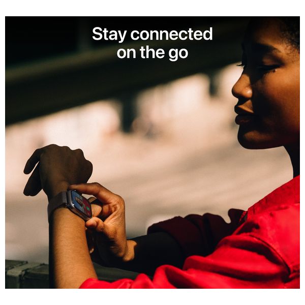 Apple Watch Series 11 46mm GPS Rose Gold Aluminum - Sport Band Light Blush - M/L