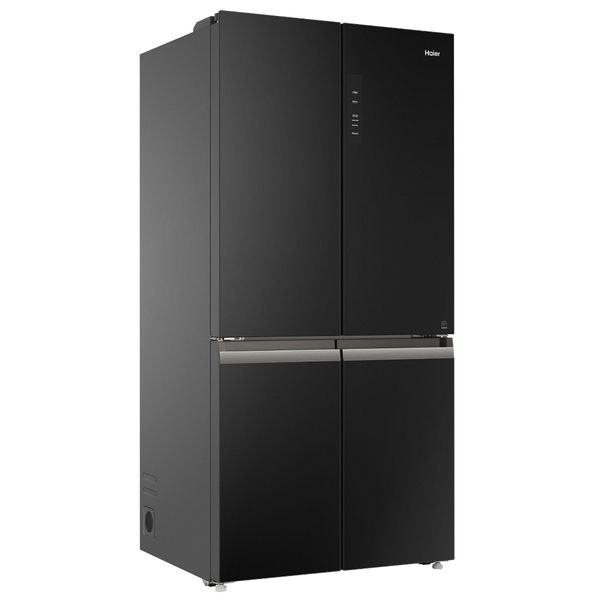 Haier HRF-700BG - 22ft - French Door Refrigerator - Black Glass