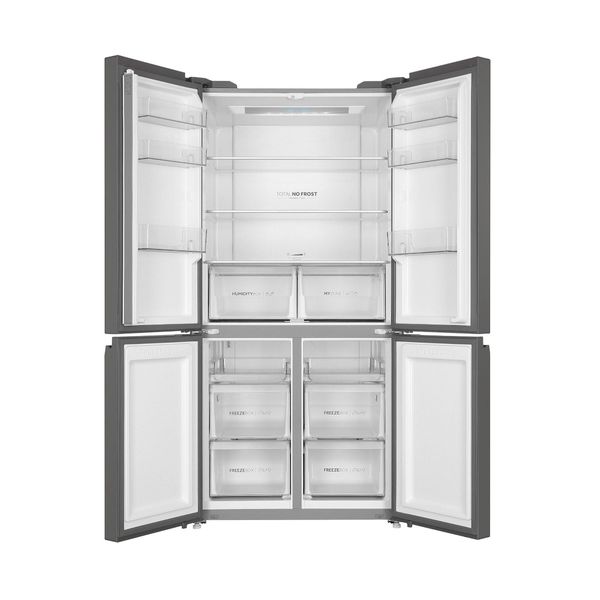 Haier HRF-700BG - 22ft - French Door Refrigerator - Black Glass