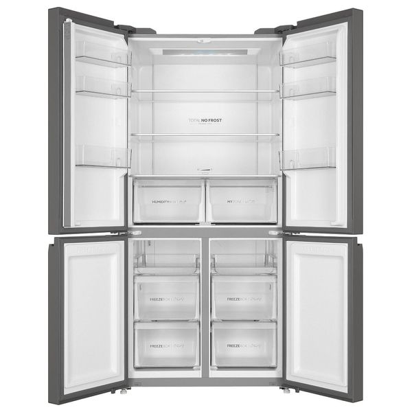  Haier HRF-700BG - 22ft - French Door Refrigerator - Black Glass 