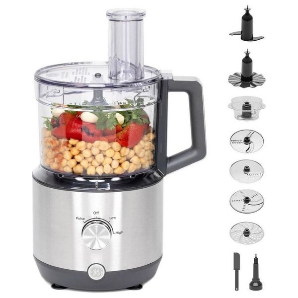 GE G8P1AAYSPSS - Food Processor - 550 W - Stainless Steel