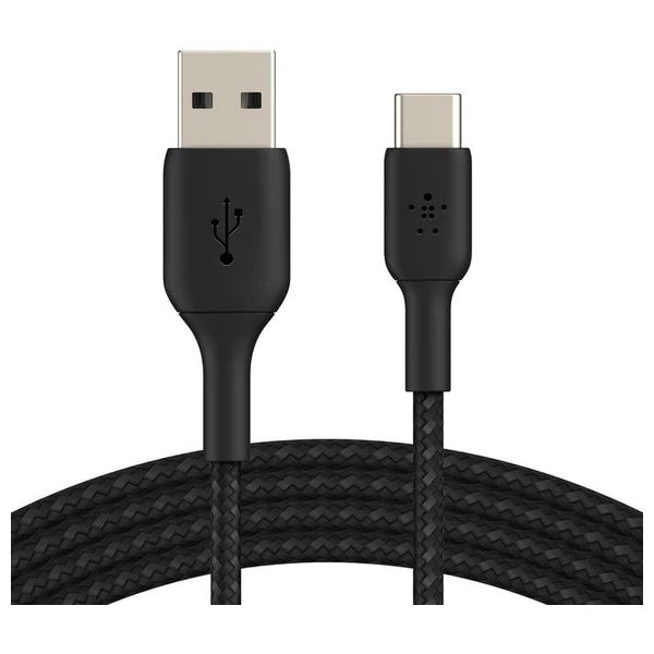 Belkin CAB014bt2MBK - Cable USB To USB-C - 2m - Black