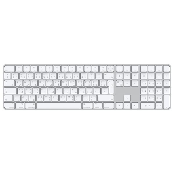  لوحة مفاتيح لاسلكي ابل - MK2C3AB/A - ابيض 