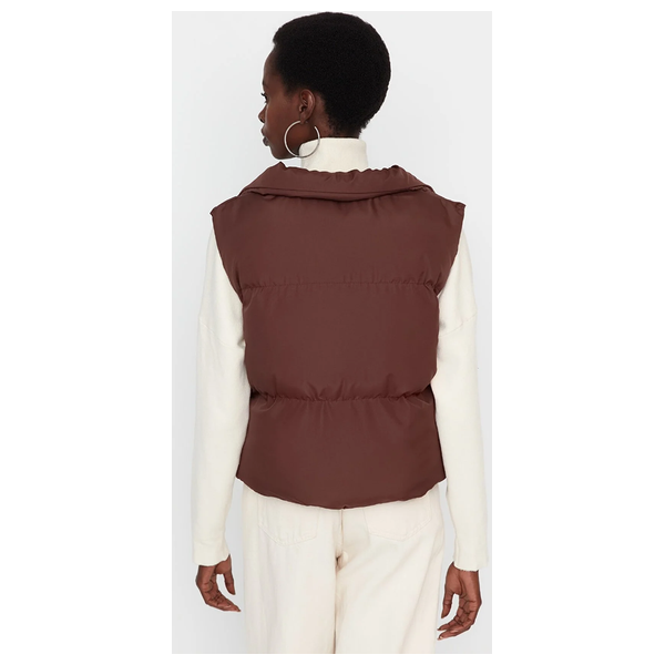 Trendyolmilla Women’s Water Repellent Inflatable Vest - Brown
