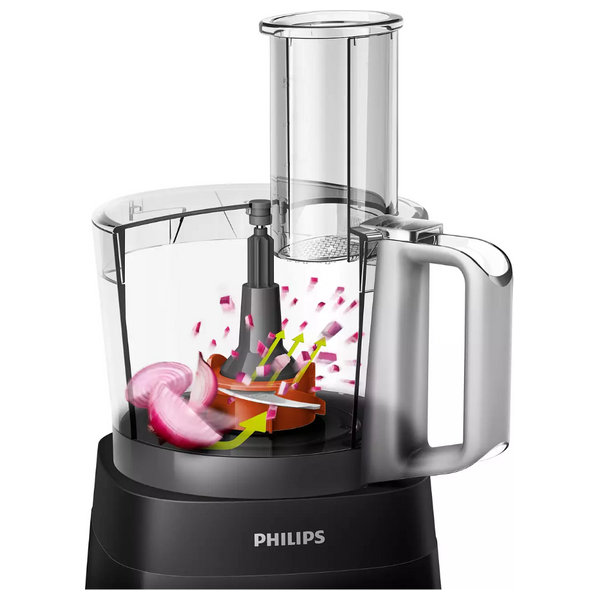  Philips HR7301/90 - Food Processor - Black 
