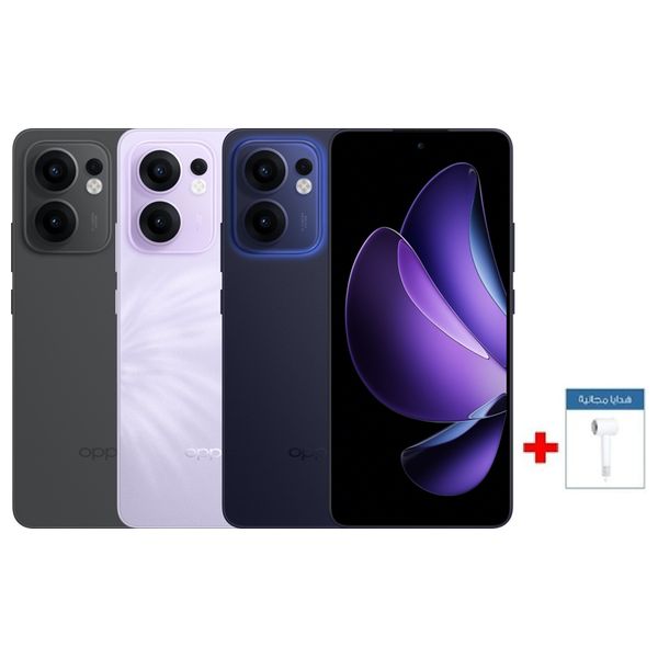 Oppo Reno 13F 5G - Dual SIM - 512/12GB + Hair Dryer