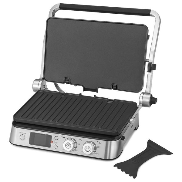  Delonghi CGH1012D - Health Grill - Silver 