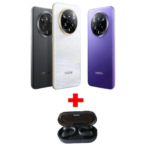 ريلمي 14 برو بلس 5G - دبل سيم - 6.83 انج - OLED - كوالكوم سنابدراجون 7s الجيل الثالث - بحجم بطارية 5860 ميلي امبير + سماعة داخل الاذن جوا