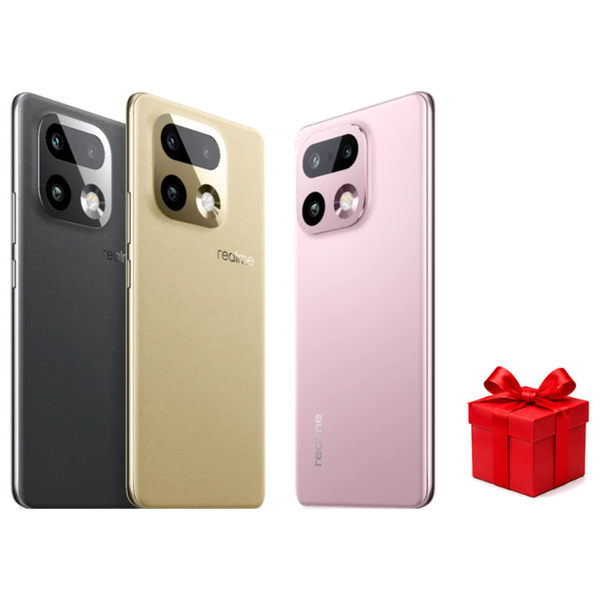 Realme 16 Pro Plus 5G - Dual SIM - 6.8 inch AMOLED Display - Snapdragon 7 Gen 4 - 7000mAh, 80W Charging with AI Features + Free Gift