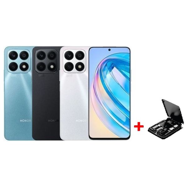  هونر x8a - دبل سيم - 128/8كيكابايت + كيبل