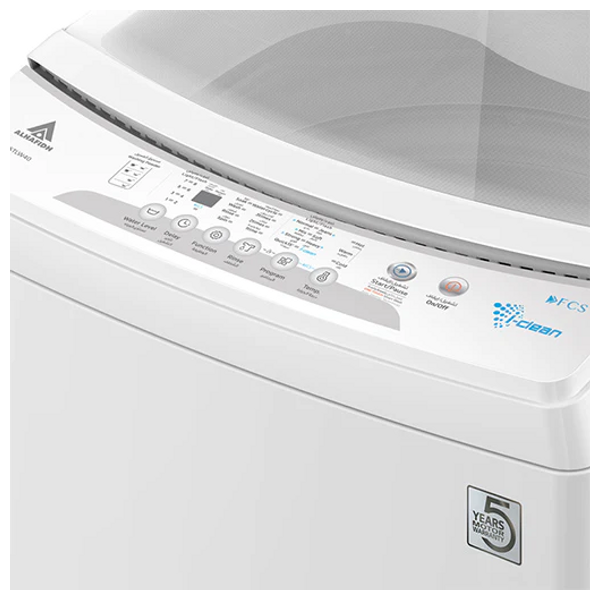 Alhafidh 15TLW40 - 15Kg - Top Loading Washing Machine - White