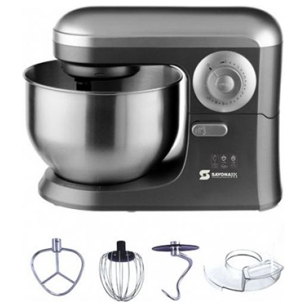  Sayona SSM-4284 - Bowl Mixer - Silver 