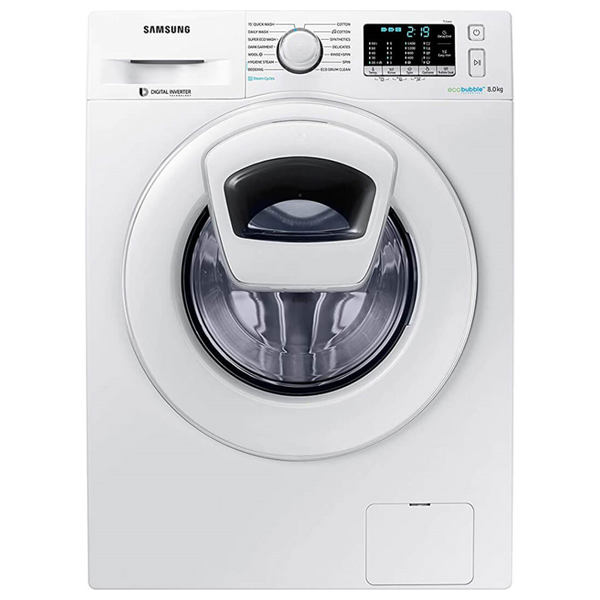 Samsung WW80K54E0WW/RQ - 8Kg - 1400RPM - Front Loading Washing Machine - White