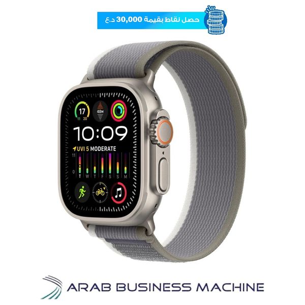  ساعة ابل الترا 2 GPS + Cellular - ملم49 - هيكل من التيتانيوم مع حلقة 