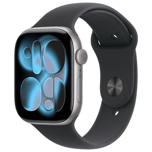 Apple Watch Series 11 46mm - GPS - Aluminum Case - Sport Band - Up to 24 Hours Battery Life - S10 Chip - On-Device Siri - Pre-Order
