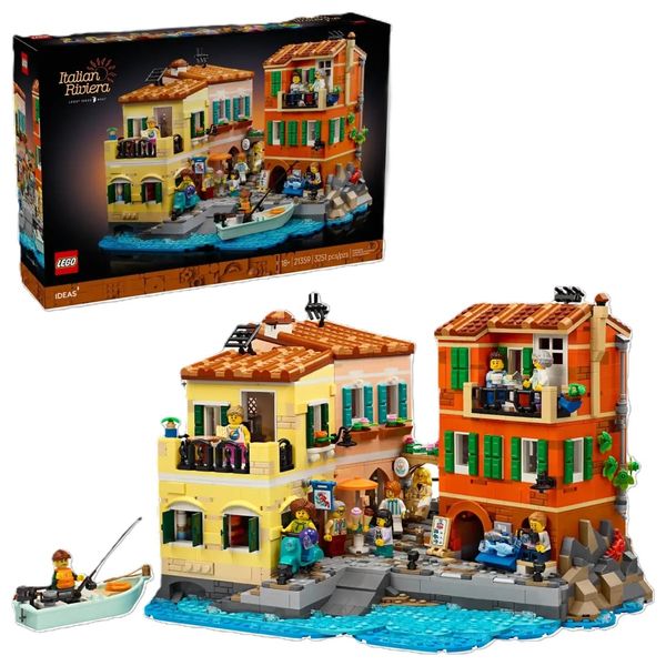  Lego Ideas Italian Riviera - 3251 Pieces 