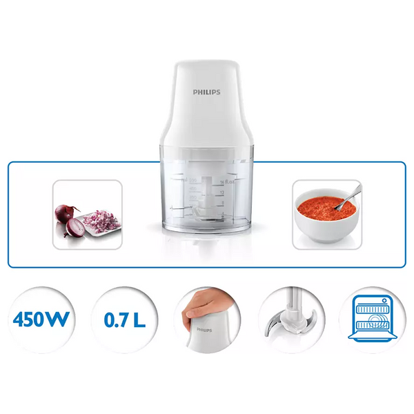 Philips HR1393 - Chopper - White