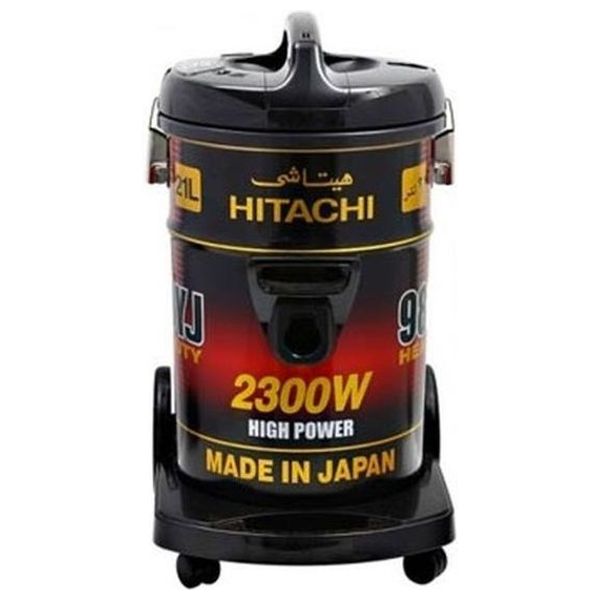 Hitachi CV-9800YJ - 2300W - 21L - Drum Vacuum Cleaner - Black