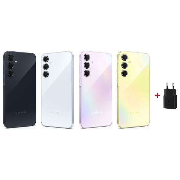 سامسونج كلاكسي A35 5G - دبل سيم - 256/8 كيكابايت + شاحن