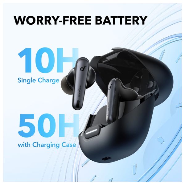  سماعة بلوتوث داخل الاذن انكر - Soundcore Liberty 4 NC A3947H11 - اسود 