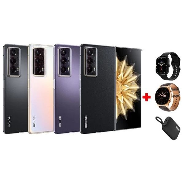 هونر MagicV2 5G - دبل سيم - 512/16 كيكابايت + ساعة GS3 + watch 4 +  سماعة بلوتوث