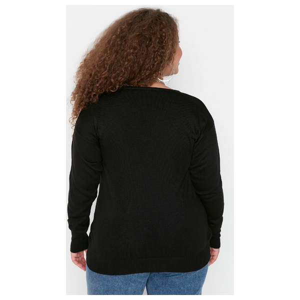 Trendyol Curve Women's Blouse Long Sleeve - Black