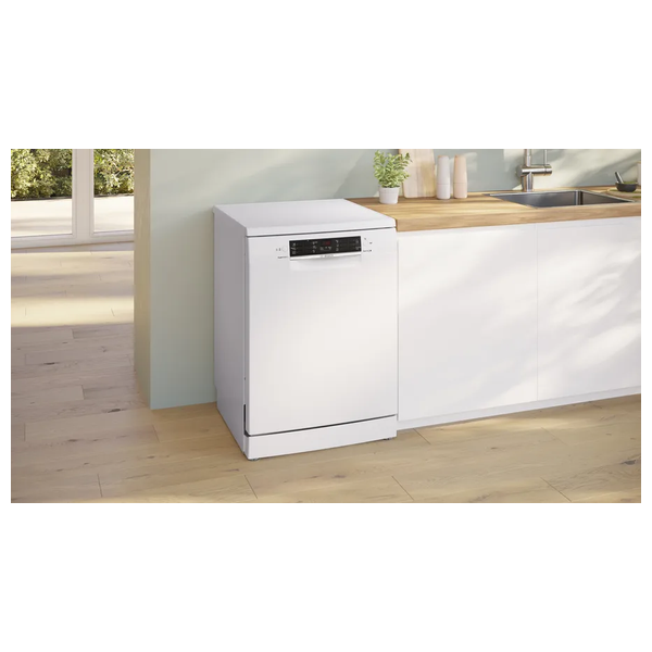  BOSCH SMS46NW01B - Dishwasher - 12 Sets - 6 Programs - White 