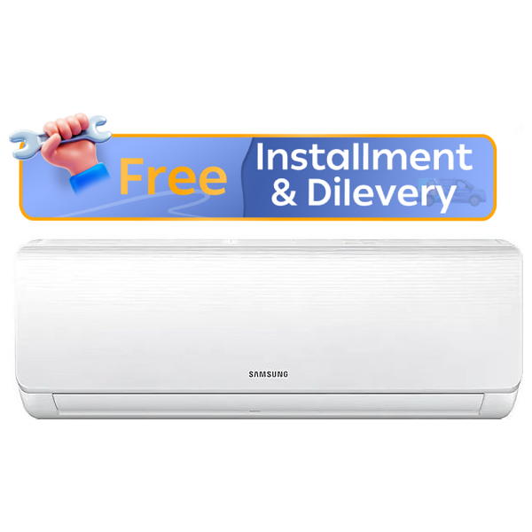 Samsung AR18BQHQGWK/IQ - 1.5 Ton - Wall Mounted Split - White + Free Installation
