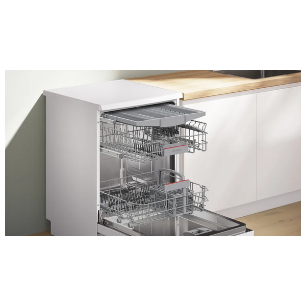  BOSCH SMS46NW01B - Dishwasher - 12 Sets - 6 Programs - White 