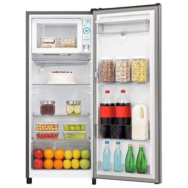  Hisense RR233N4WSU - 8ft - 1-Door Refrigerator - Silver 