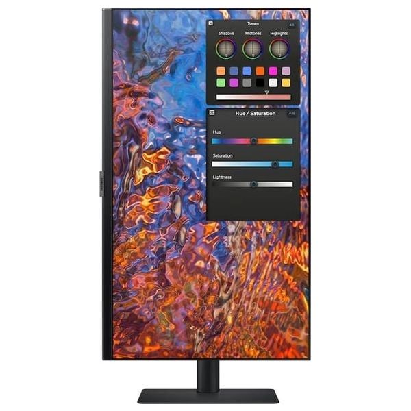 شاشة سامسونج LS27B800PXMXUE - مسطحة 27 انج - 60 هرتز - 5 مللي ثانية IPS - أسود