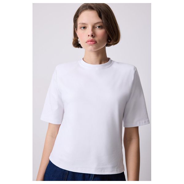 SHORT SLEEVE T-SHIRT - Ecru / S