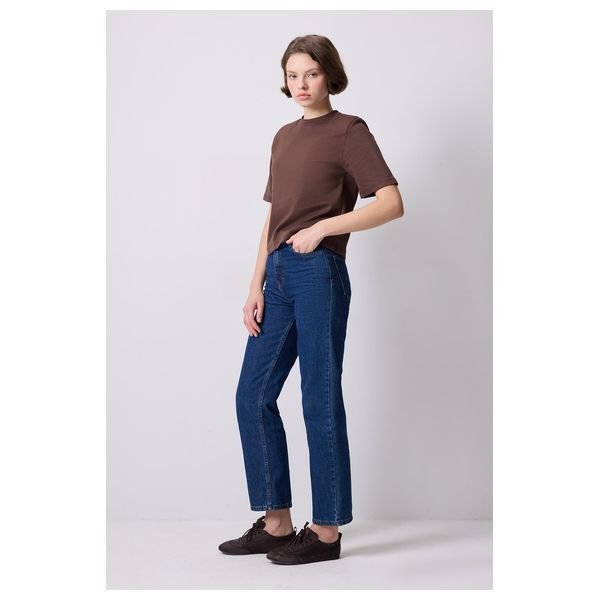 SHORT SLEEVE T-SHIRT - Brown / L