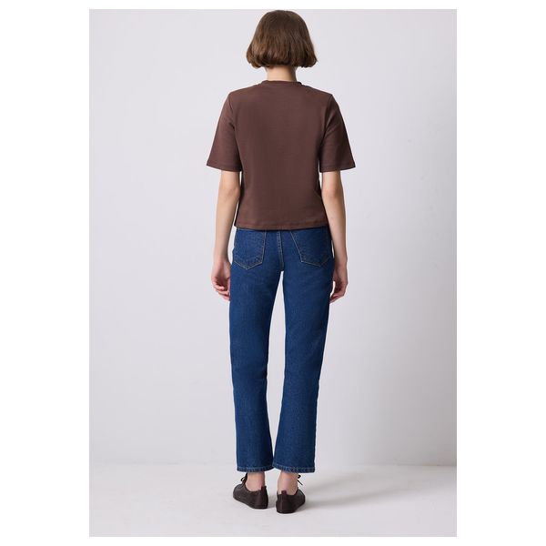SHORT SLEEVE T-SHIRT - Brown / S