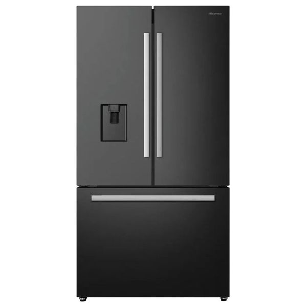ثلاجة هايسنس ذات الابواب المزدوجة - 21 قدم - RF820N4WBU1 - اسود