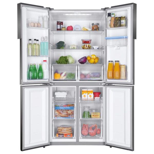  Haier RTG684WHJ - 17ft - French Door Refrigerator - Silver 