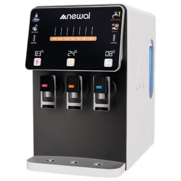  براد ماء نوال مع ثلاجة - WTD-692/05 - سلفر 