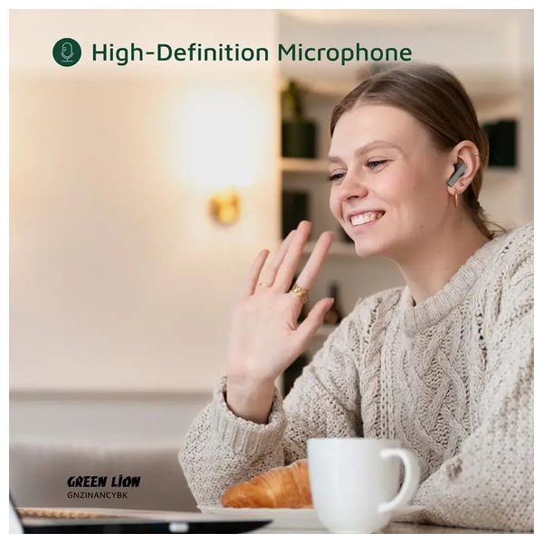  GREEN LION - Bluetooth Headphone In Ear - Bluetooth 5.4 - 320 mAh - Black 