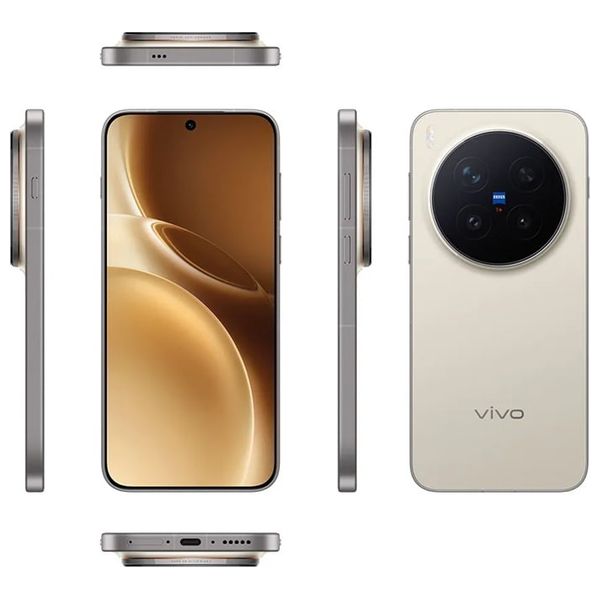 فيفو X300 برو - دبل سيم - شاشة بحجم 6.78 انج, اموليد, 120 هيرتز - معالج دايمنسيتي 9500 - بطارية بحجم 6375 مللي امبير, بقوة 40 واط لاسلكية