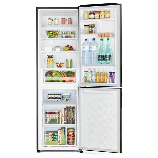  Hitachi R-BG410PUQ6X-XGR - Bottom Freezer Refrigerator - 330L - 12 Ft - Inverter - Gray 